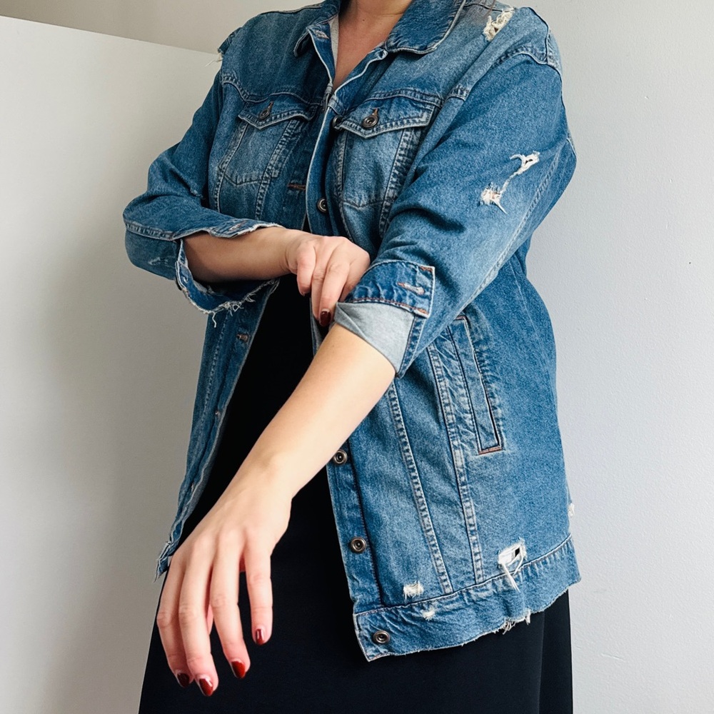 Oversized Jean Jacket